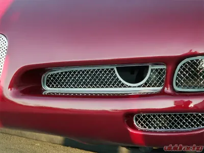 American Car Craft Grille Laser Mesh Fog Light  2pc Chevrolet Corvette 1997-2004 - ACC-032024